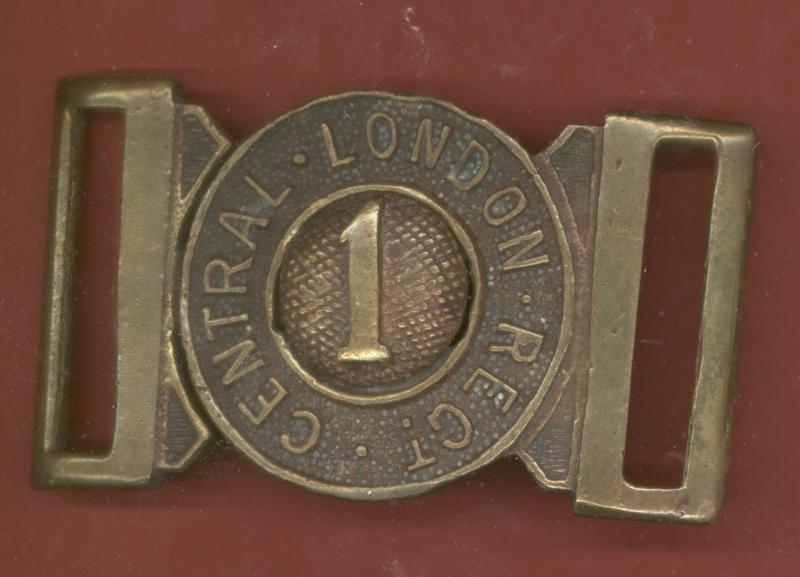 1st Central London Regiment V.T.C. waist belt clasp