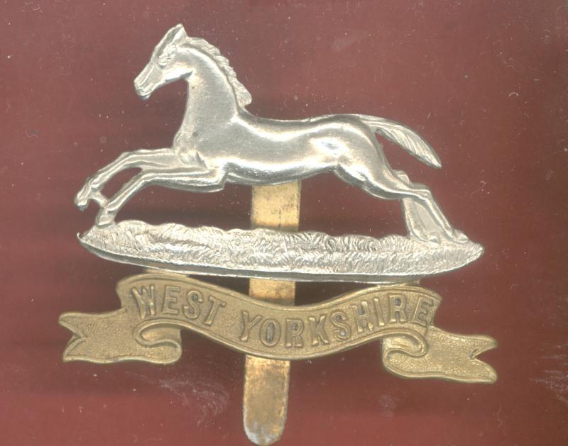 The West Yorkshire Regiment WW1 OR's cap badge