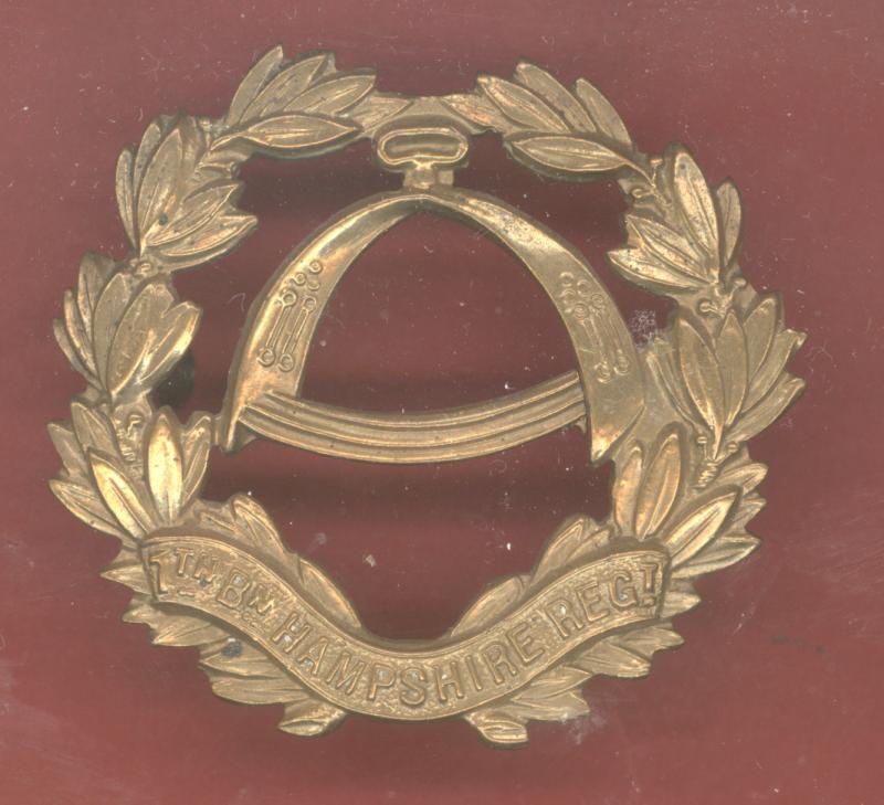 7th Bn. Hampshire Regiment OR's cap badge