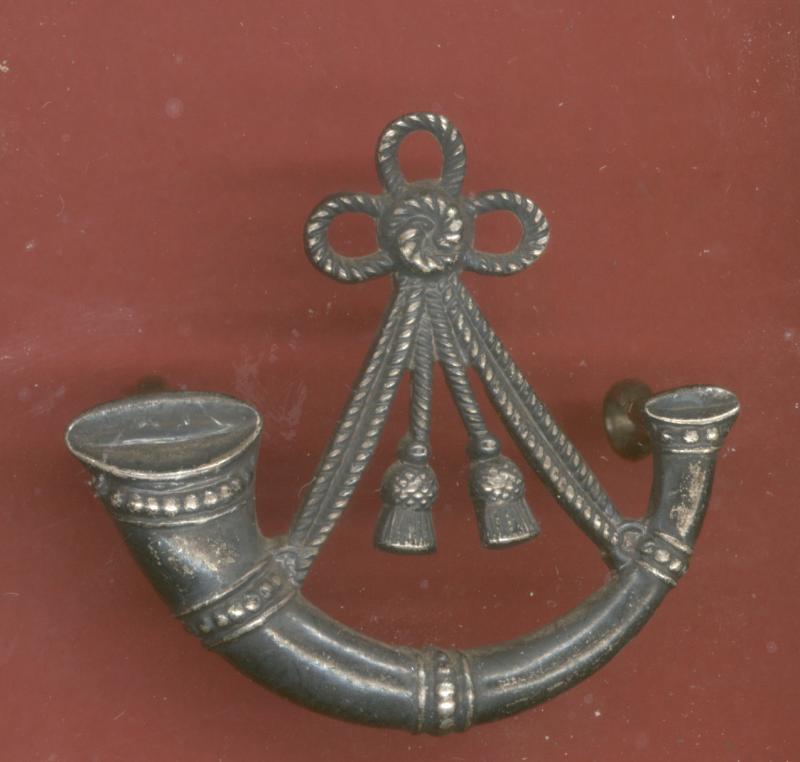 Oxfordshire & Buckinghamshire Light Infantry WW2 Officer's H/M silver cap badge