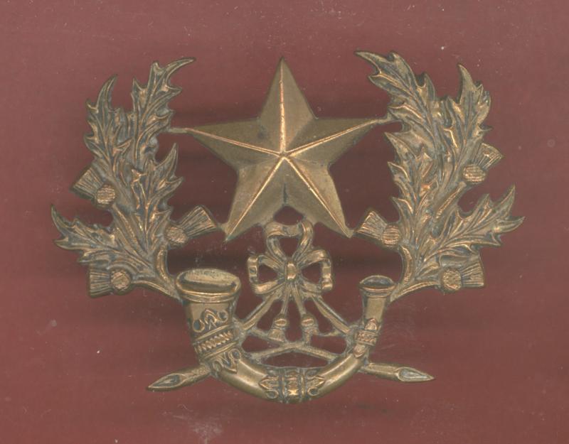 Cameronians Scottish Rifles Officer's pouch badge