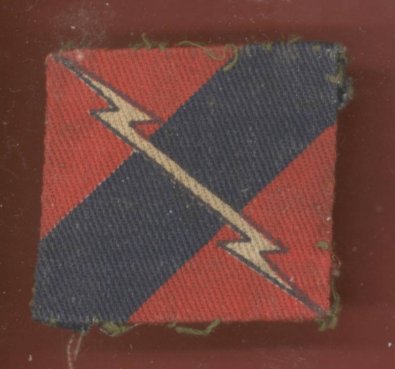 33rd Anti Aircraft Brigade cloth formation sign