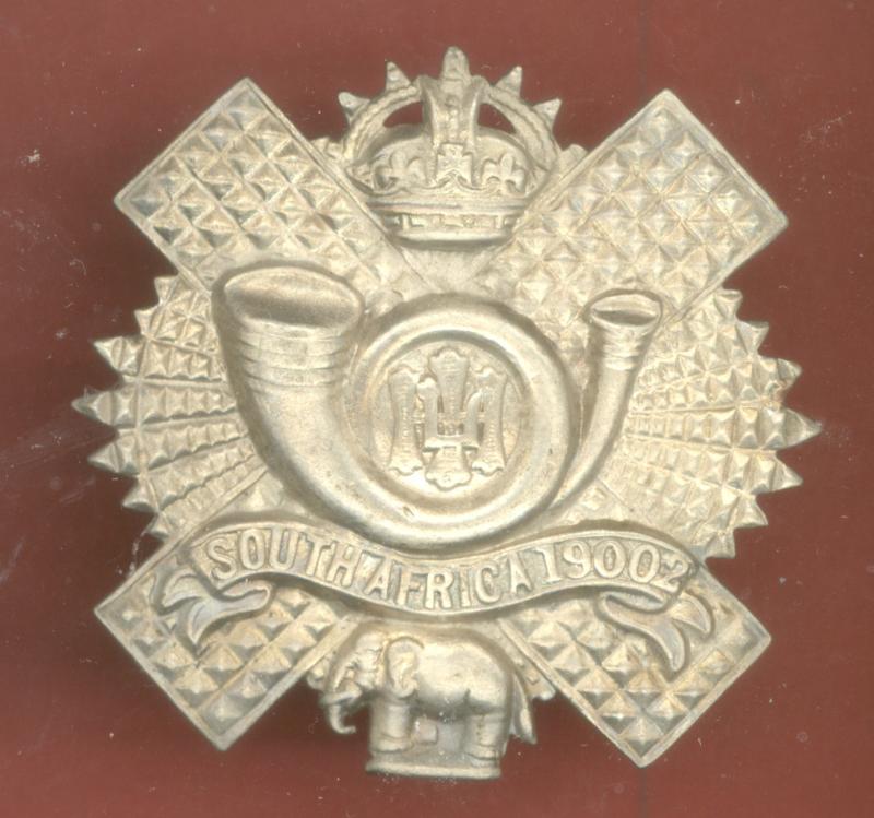 Scottish 6th Battn. Highland Light Infantry glengarry badge
