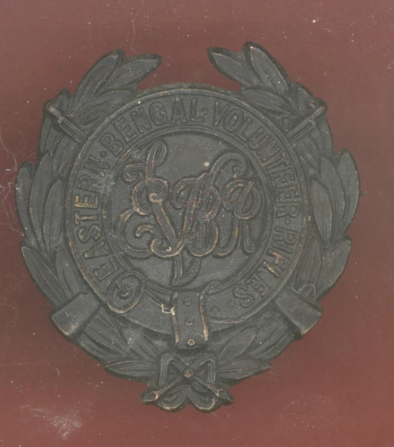 Indian Army Eastern Bengal Volunteer Rifles pagri badge