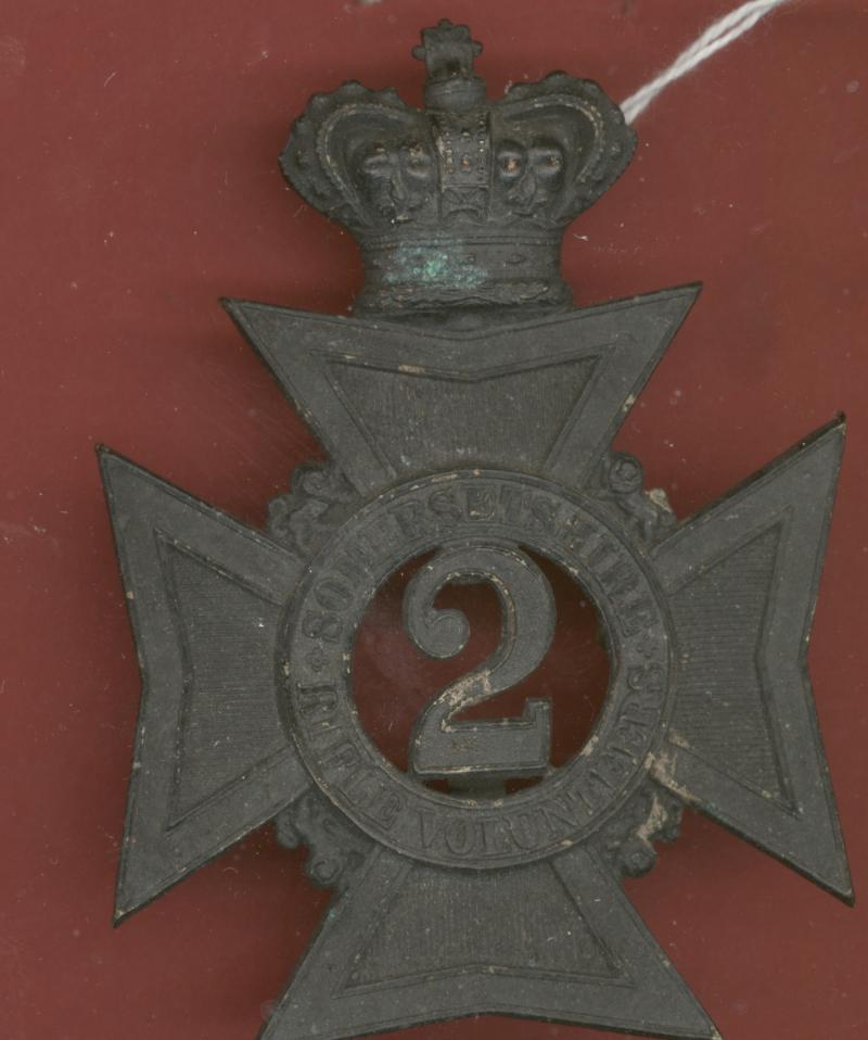 2nd Somersetshire Rifle Volunteers Victorian Cross Belt Plate