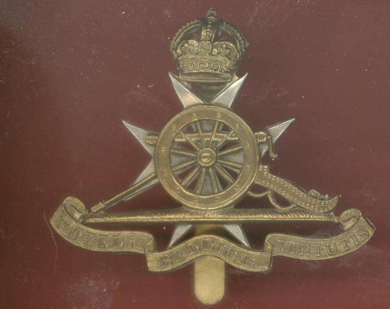Royal Malta Artillery OR's cap badge