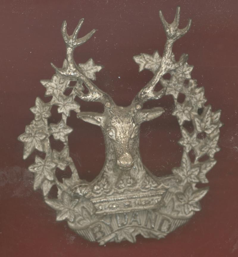 Scottish Gordon Highlanders Officer's / NCO's glengarry badge