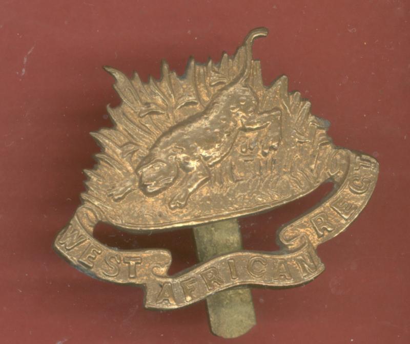 West African Regiment WW1 OR's cap badge