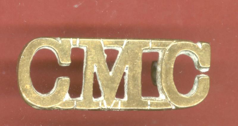 C.M.C. Canadian Medical Corps WW1 CEF shoulder title