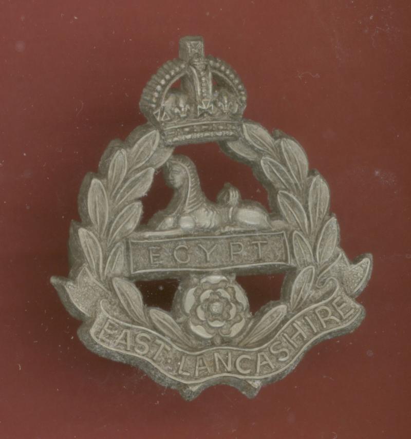 The East Lancashire WW2 plastic economy cap badge