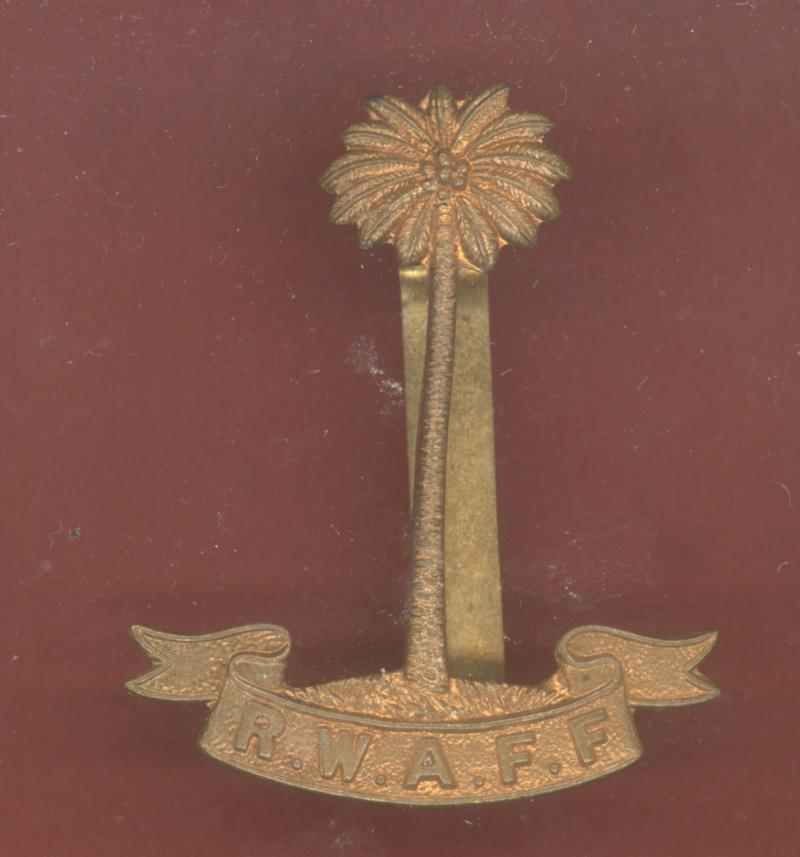 Royal West Africa Frontier Force head-dress badge