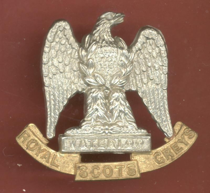 Scottish Royal Scots Greys OR's cap badge