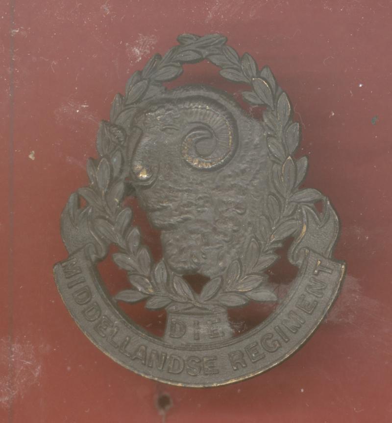 South African Die Middellandse Regiment cap badge