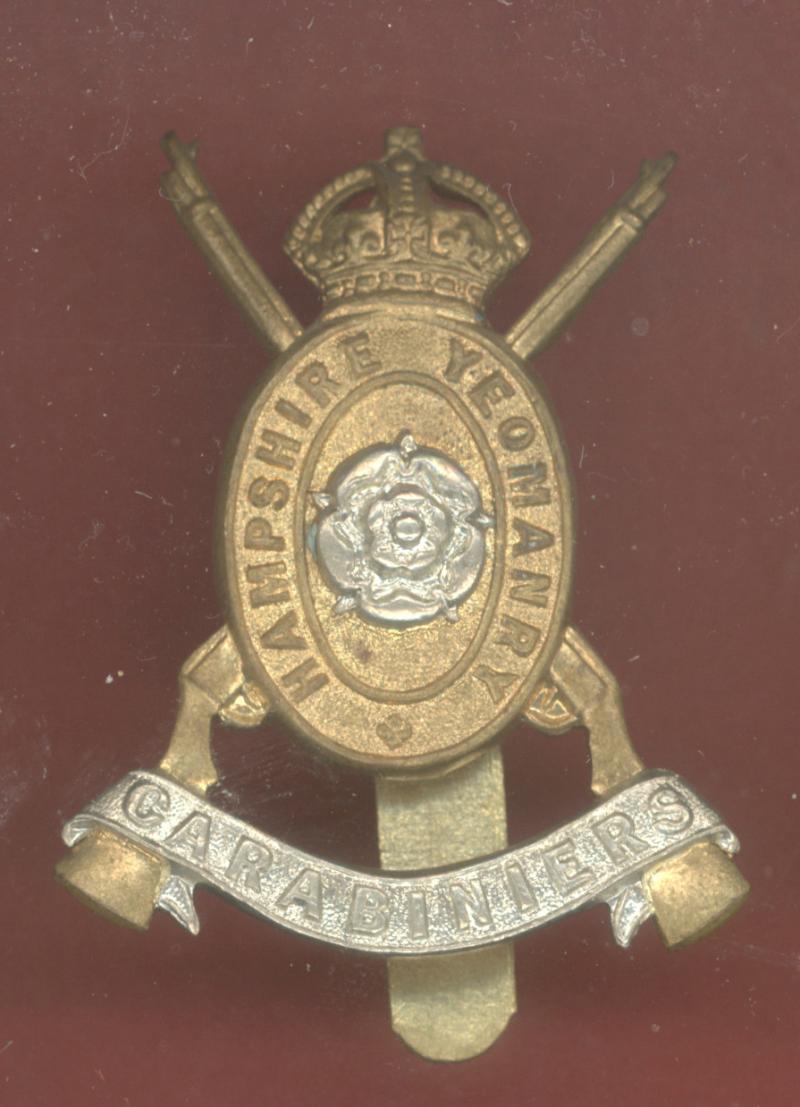 Hampshire Yeomanry Carabiniers OR's cap badge