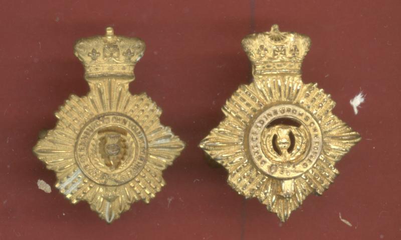 South African Duke of Edinburgh's Own Rifles Officer's collar badges