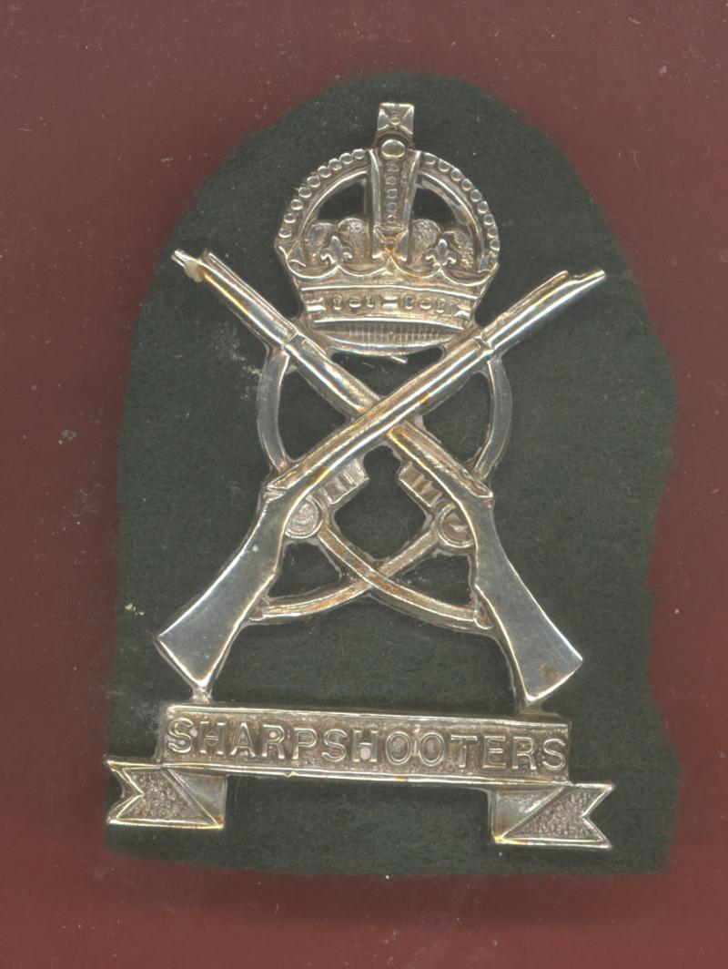 3rd County of London Yeomanry (Sharpshooters) NCO’s arm badge.