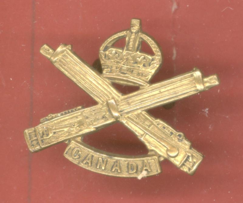Canadian Machine Gun Corps WW1 CEF collar badge