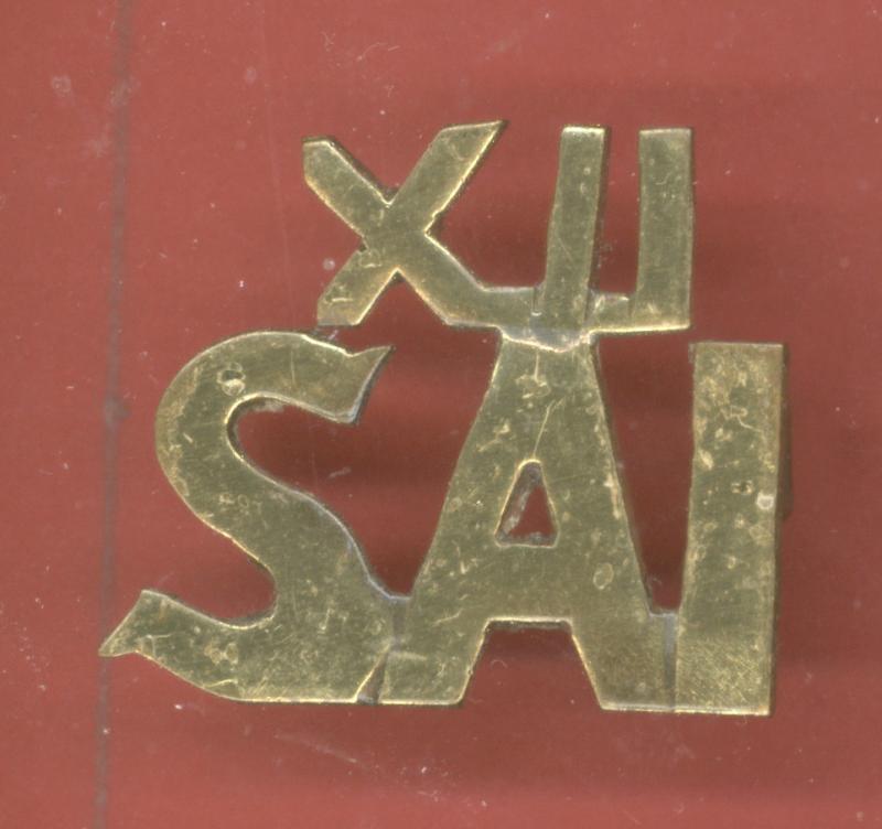 12th South African Infantry WW1 shoulder title