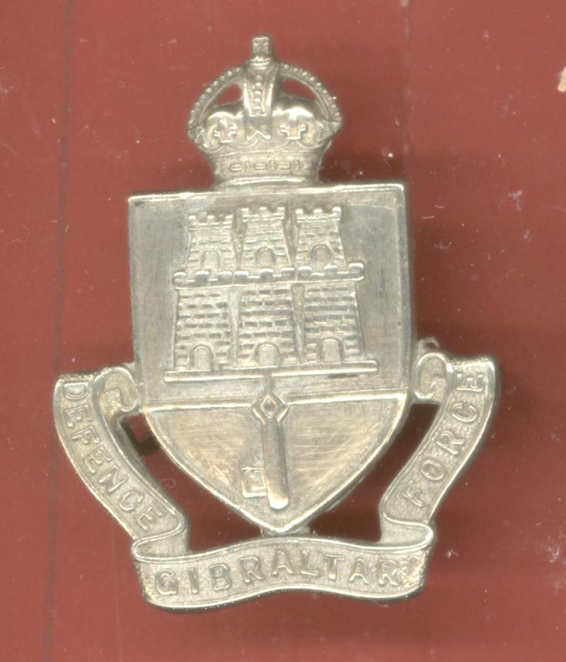 Gibraltar Defence Force cap badge