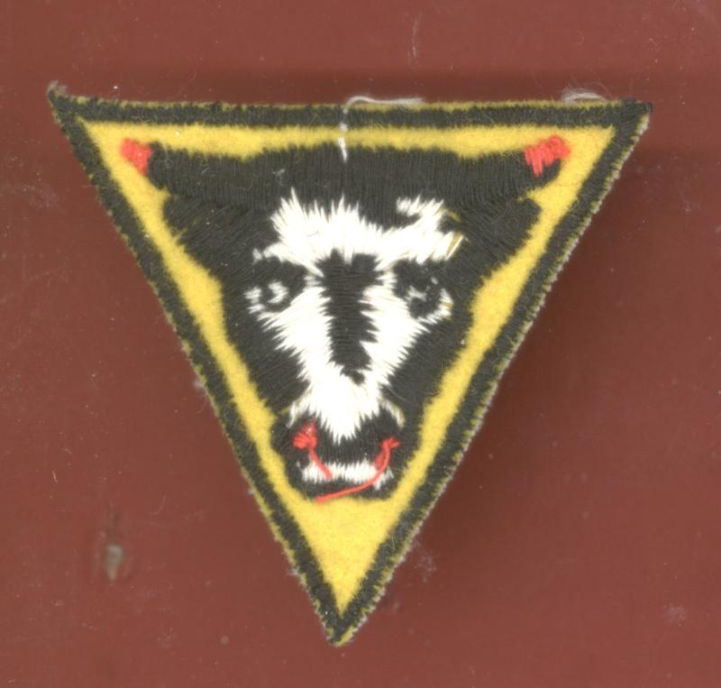 79th Armoured Division WW2 cloth formation sign