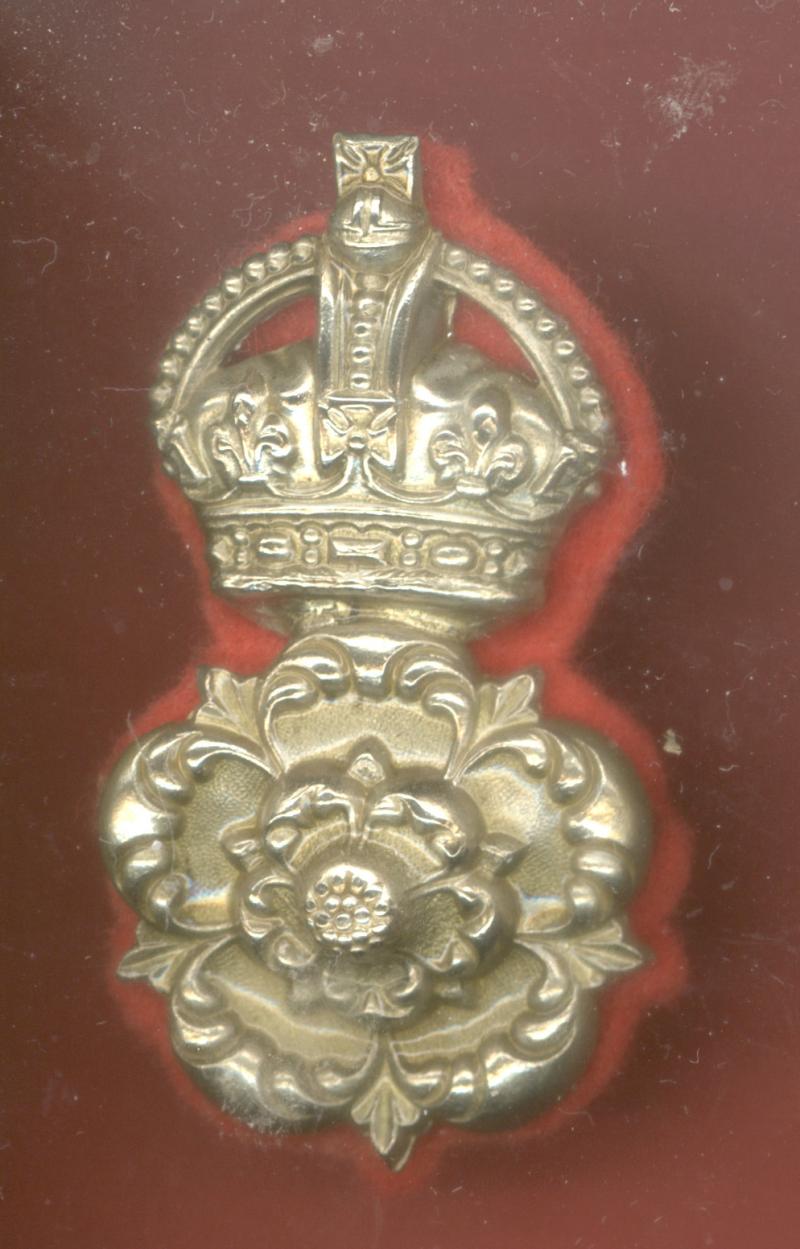 Yorkshire Dragoons Yeomanry NCO's arm badge