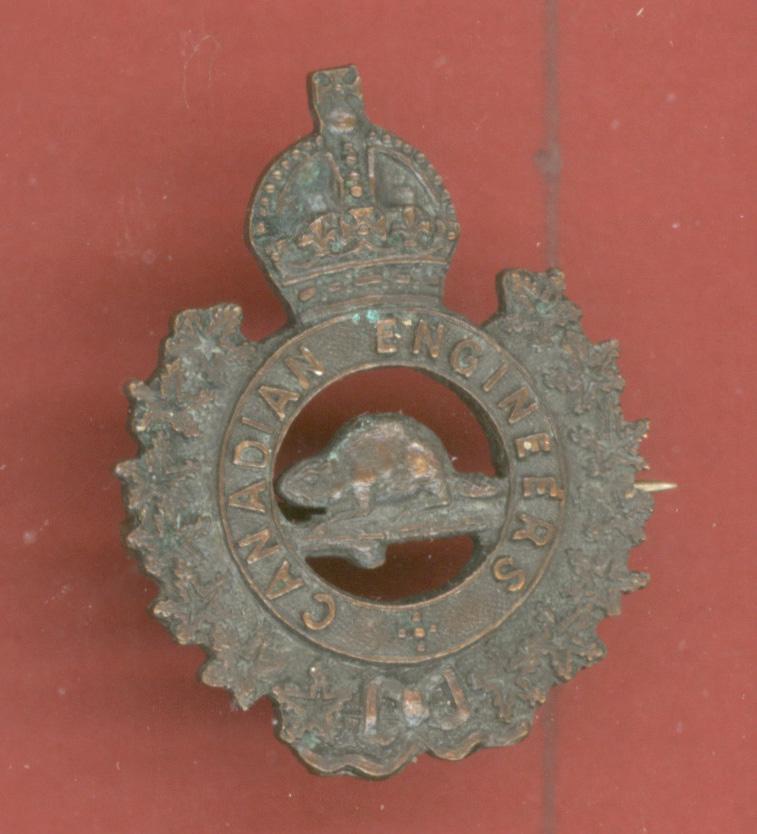 Canadian Engineers WW1 CEF sweetheart badge