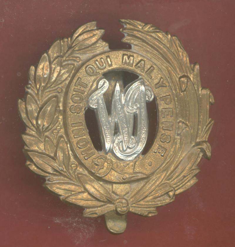 West India Regiment helmet / pagri badge