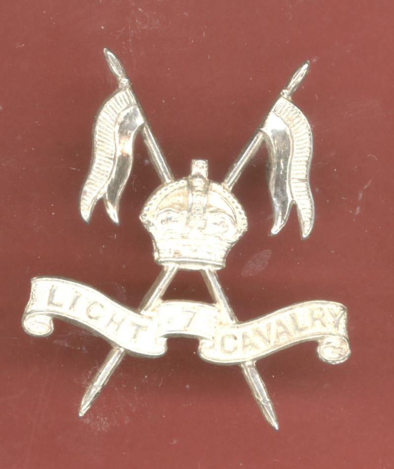 Indian Army 7th Light Cavalry Officer's head-dress badge
